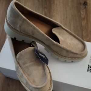 Sonoma NEW Ortholite Light Tan Suede Loafers